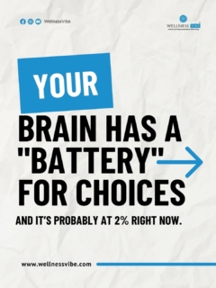 Ever wonder why you make your worst decisions at 4:00 PM? It’s not a lack of willpower; it’s biology.

#WellnessVibe